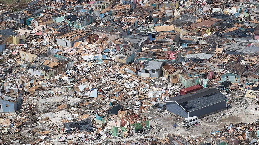Bahamas: Totale Zerstörung durch Hurrikan Dorian - Foto: Getty Images / Scott Olson