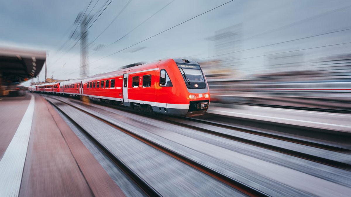 Zug der Deutschen Bahn