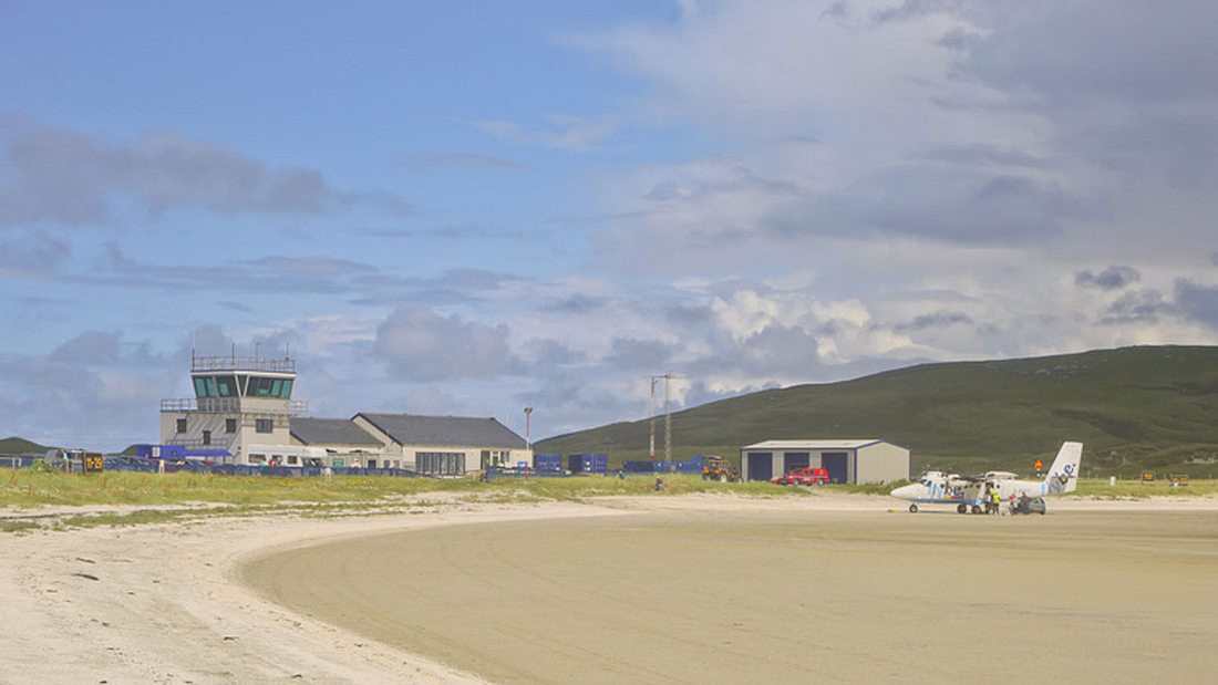 Barra Airport Barra Airport (Schottland)