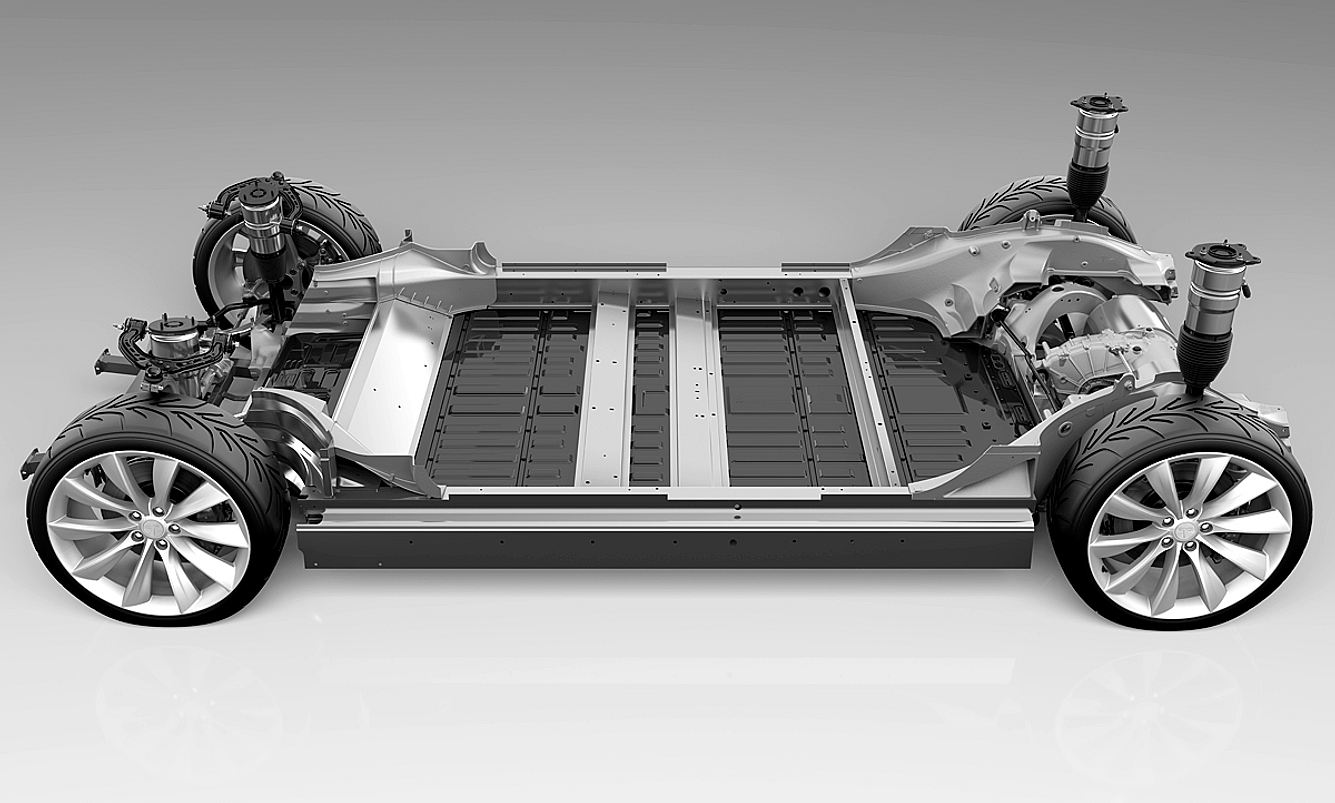 Batterie eines Tesla 3 Batterie eines Tesla 3