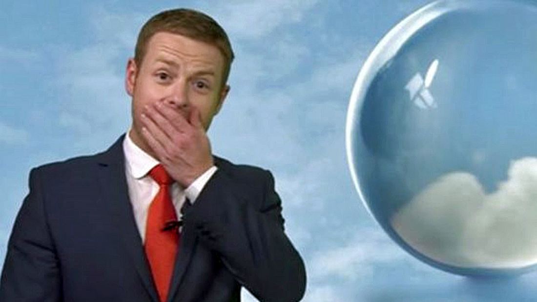 Nach Weihnachtsfeier: BBC-Wetterfrosch Tomasz Schafernaker kotzt live während seiner Radiosendung BBC-Wetterfrosch Tomasz Schafernaker übergibt sich während einer Live-Sendung