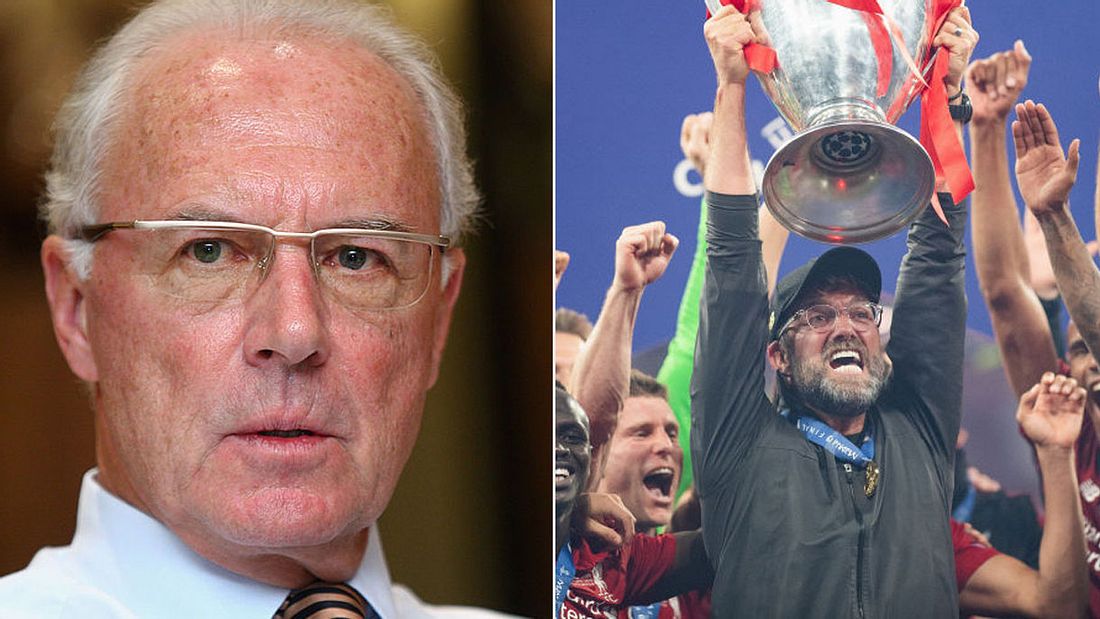 Franz Beckenbauer will Jürgen Klopp beim FC Bayern (Collage). Franz Beckenbauer will Jürgen Klopp beim FC Bayern (Collage).