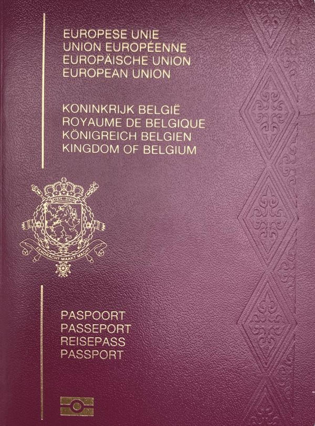 Belgien-Reisepass