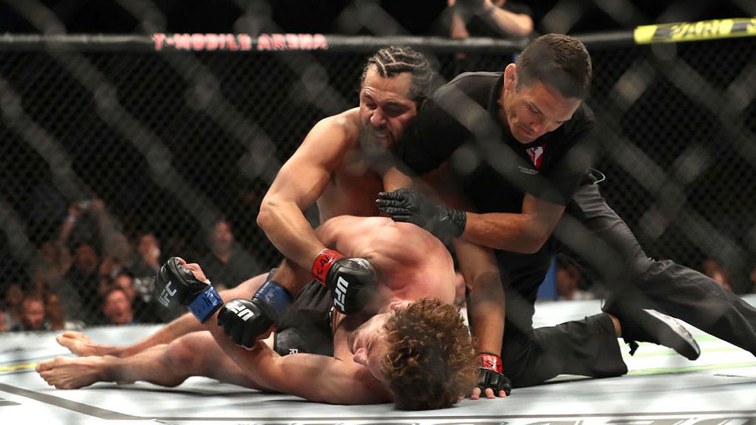 Ben Askren schwer KO am Boden Ben Askren schwer KO am Boden