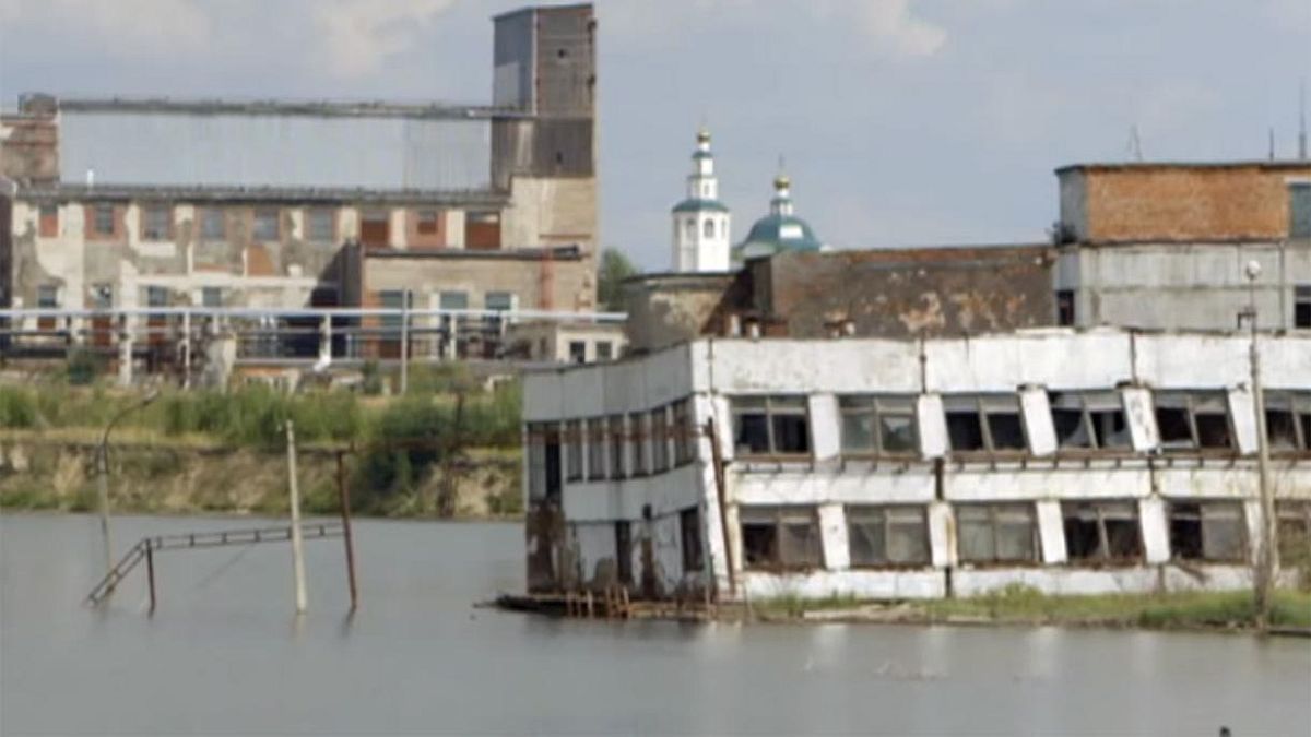 Eine Stadt versinkt