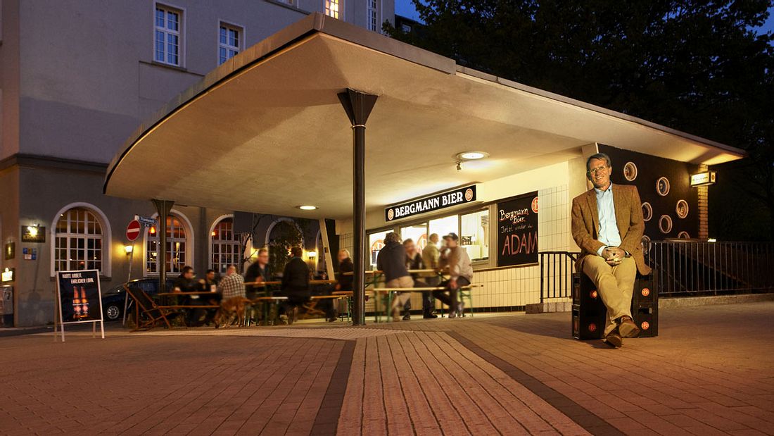Bergmann-Kiosk in Dortmund. Bergmann-Kiosk in Dortmund.