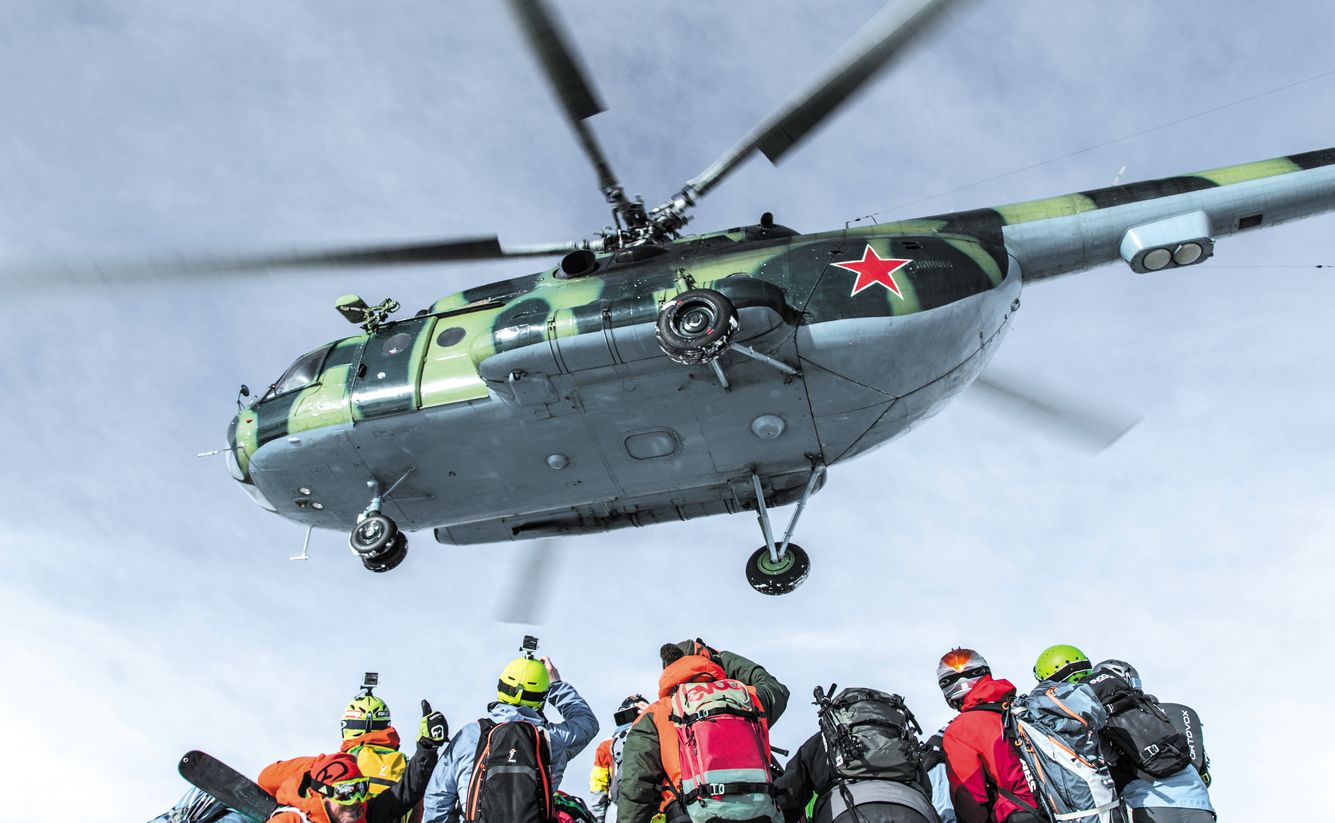 Die besten Heliboarding-Spots der Welt Hubschrauber