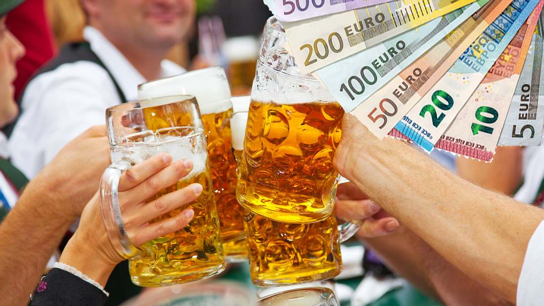 Das Bier auf dem Oktoberfest wird immer teurer Die (Bier-)Preise werden immer teurer