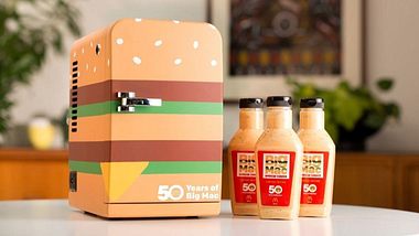Zur legendären BicMac-Soße gibts auch einen BigMac-Kühlschrank - Foto: McDonalds