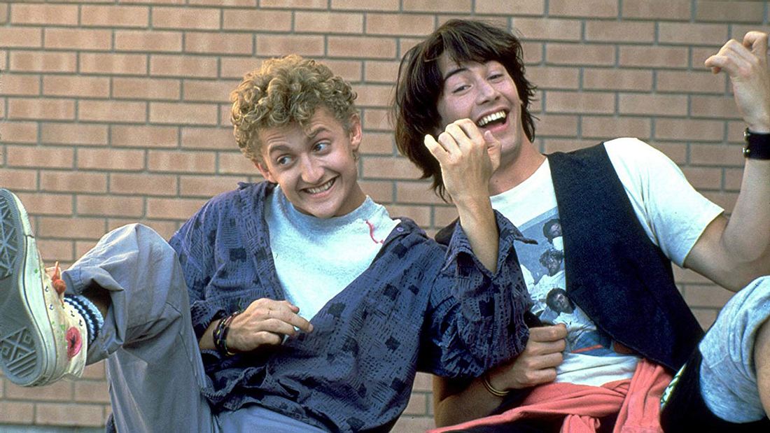 Keanu Reeves und Alex Winter in Bill & Ted Keanu Reeves und Alex Winter in Bill & Ted