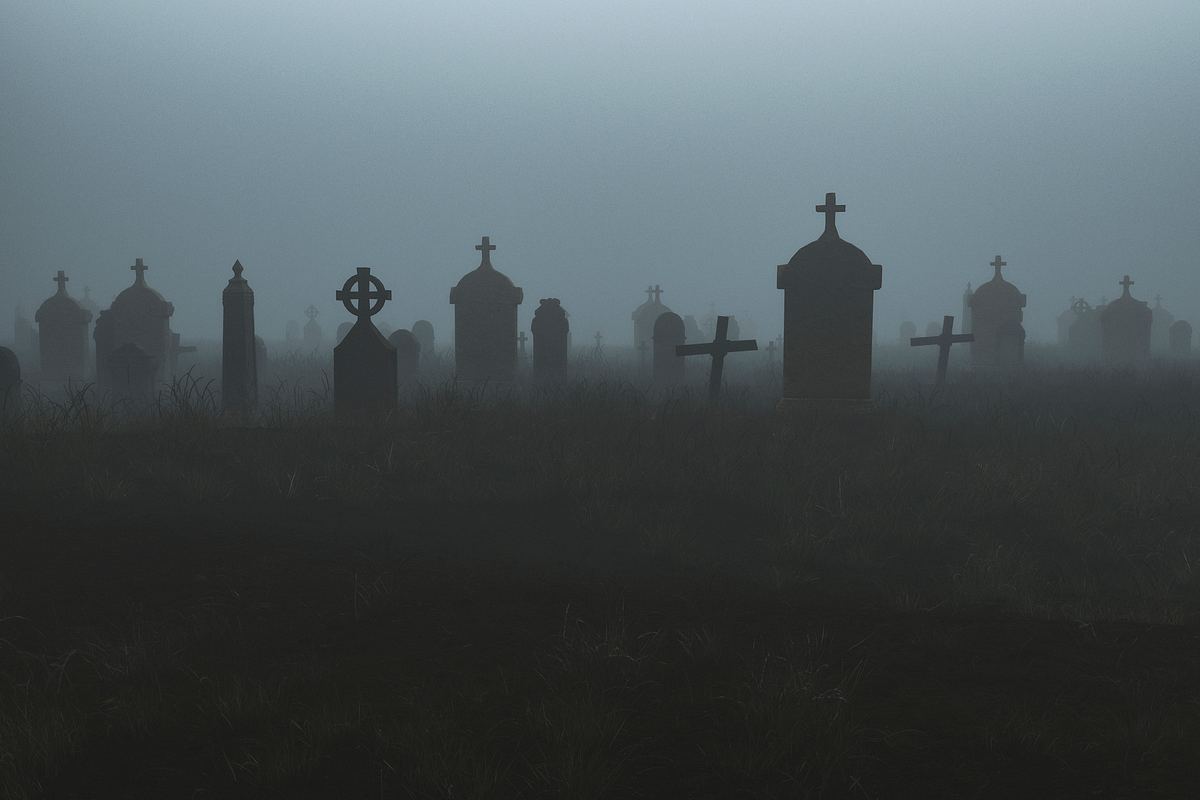 Friedhof im Nebel 
