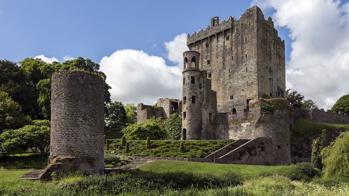 Blarney Castle in Irland.