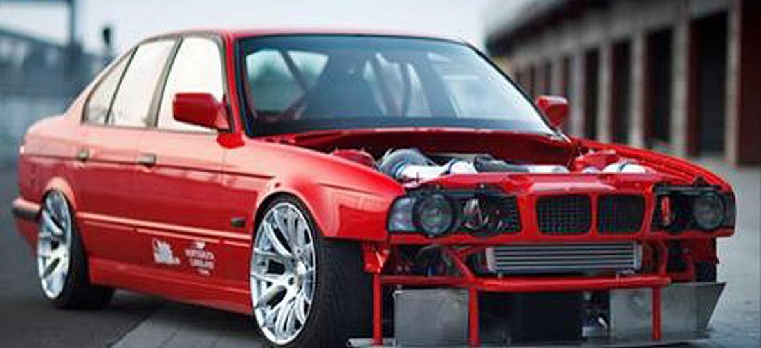 BMW 5er (E34) mit 950 PS: MI Performance macht's möglich 950 PS: Der BMW 5er (E34) von MI Performance