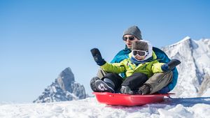 Bob Schlitten für Kinder - Foto: iStock/Ridofranz