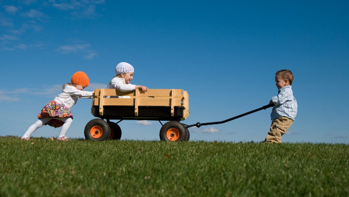 Bollerwagen Kinder