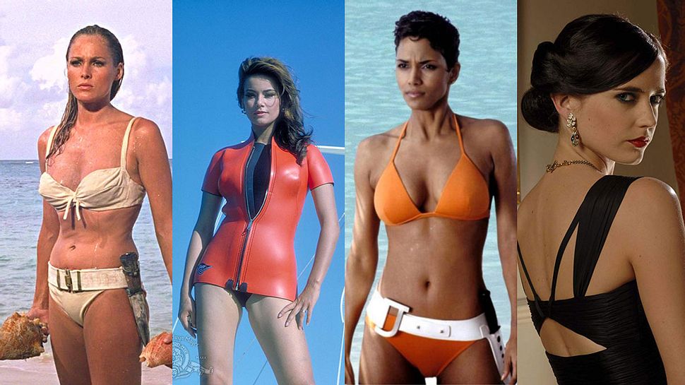 Bond-Girls Ursula Andress, Claudine Auger, Halle Berry und Eva Green (v.l.n.r.) - Foto: MGM