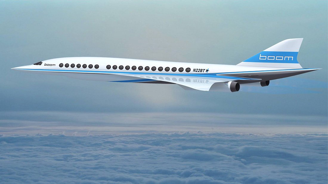 Milliardär Richard Branson stellt Überschallflieger vor: Boom Supersonic soll 2017 den ersten Testflug meistern