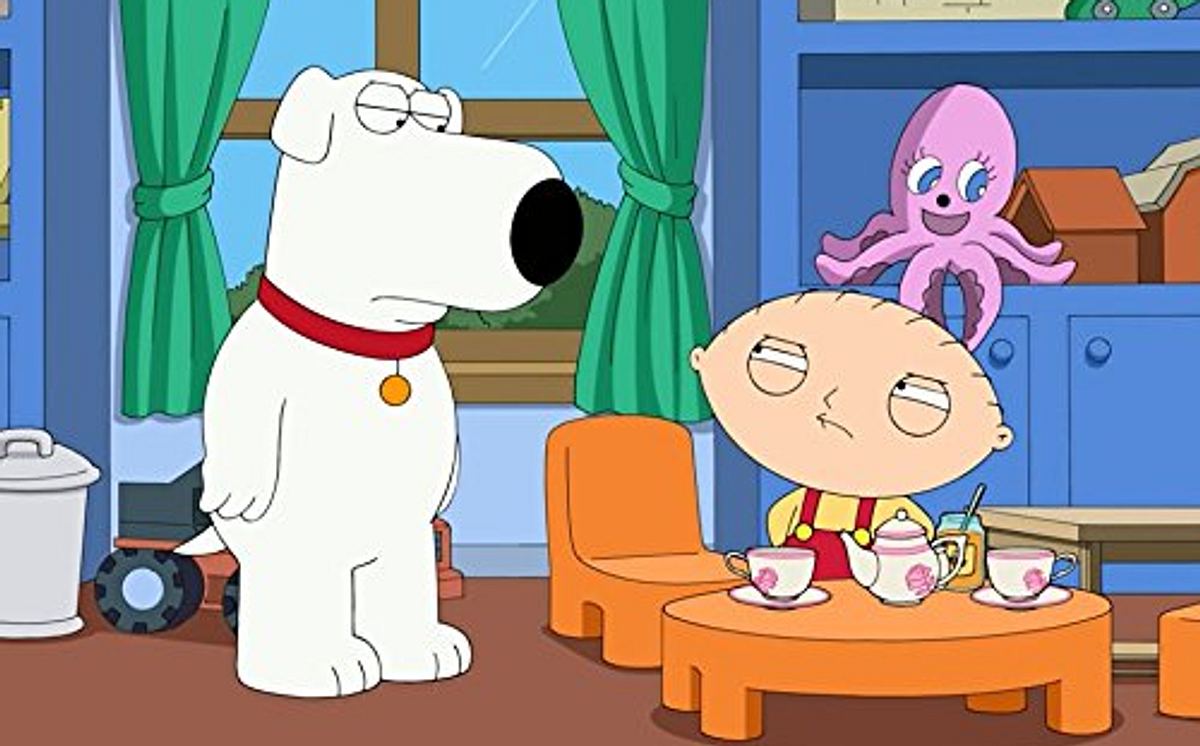 Brain und Stewie aus Family Guy