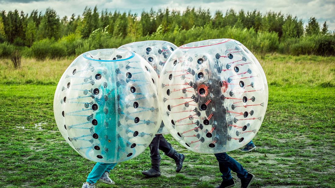 Safer Fußball Bubble Football