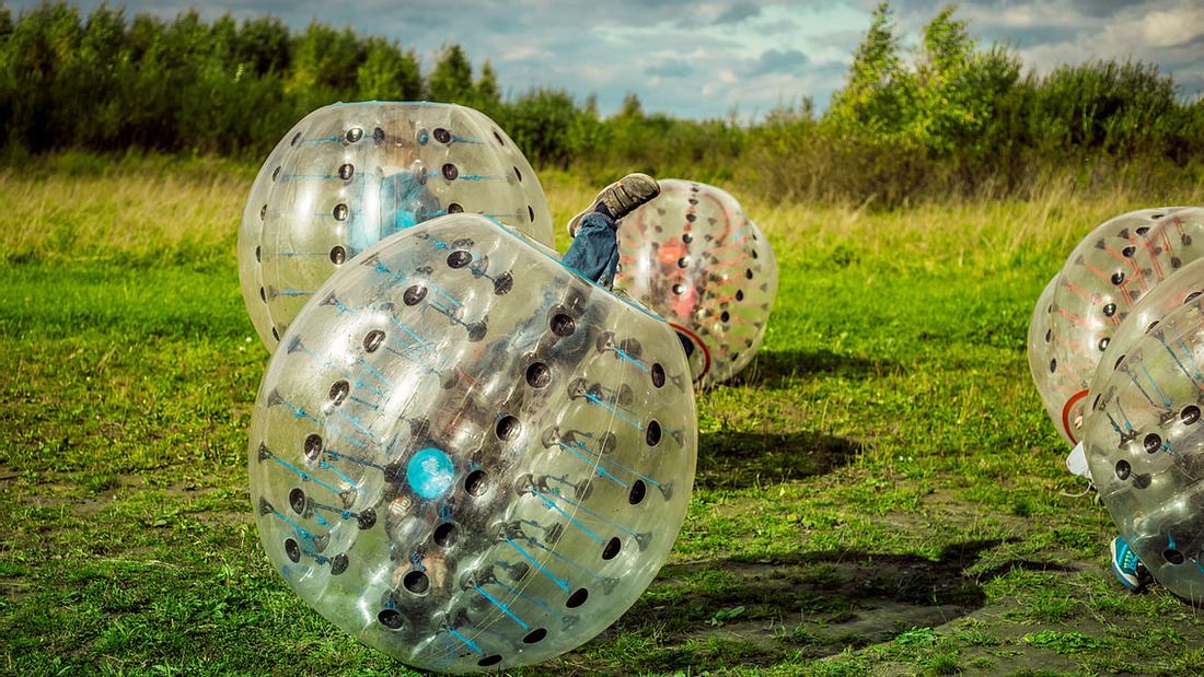 The Bubble Boy Bubble Football