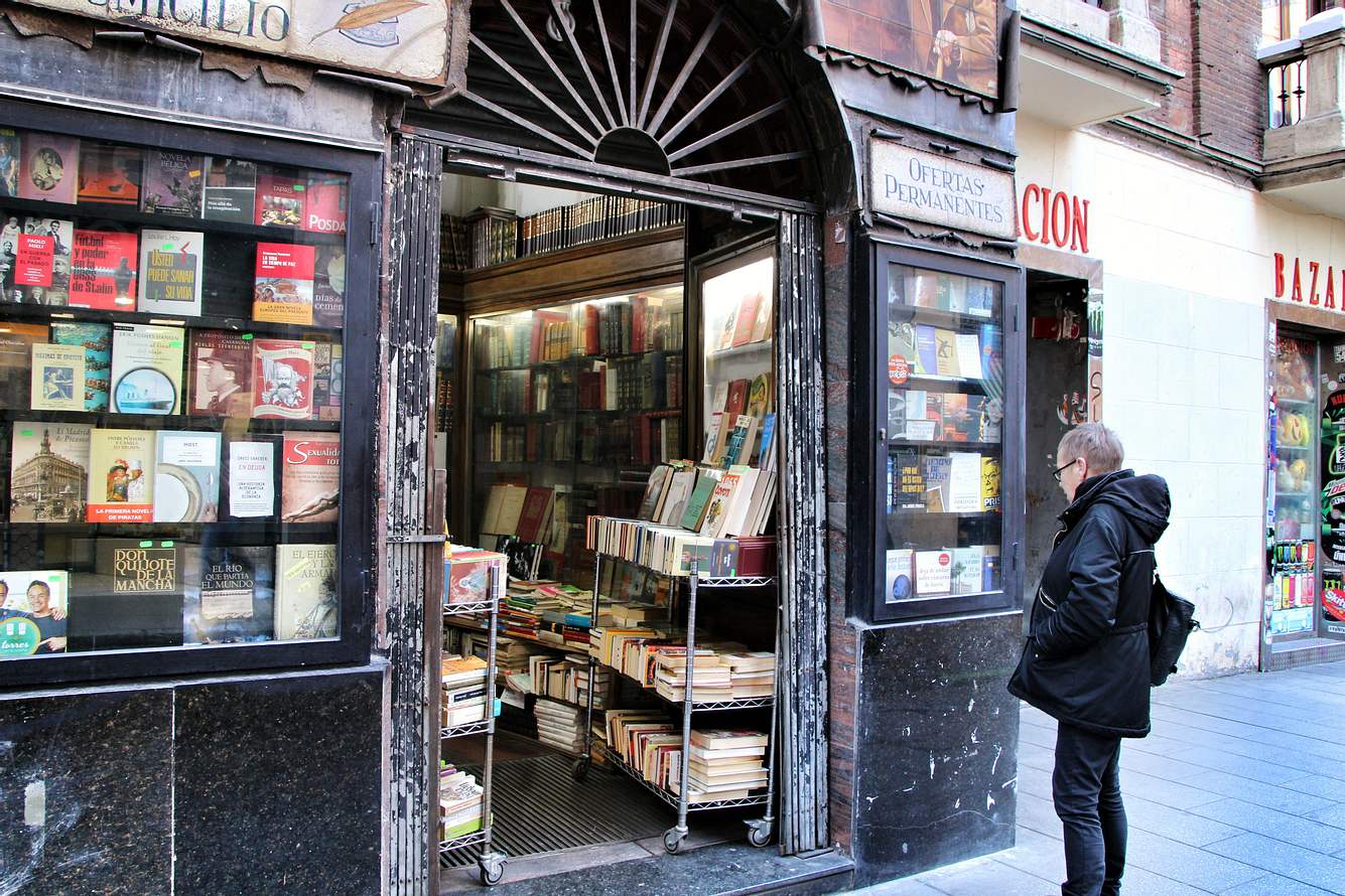 Alter Buchladen in Madrid