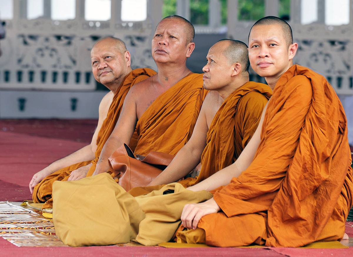 Buddhistische Mönche