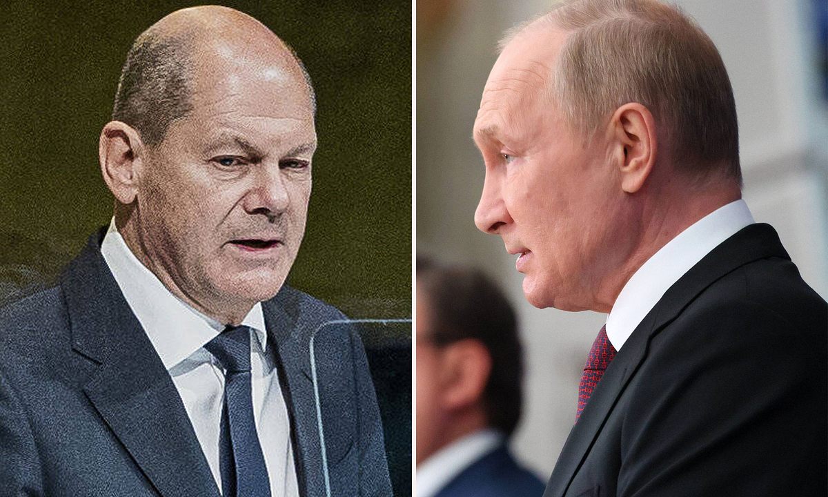 Olaf Scholz, Wladimir Putin