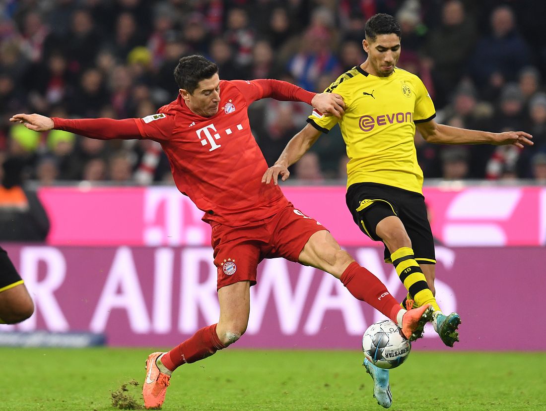 Bundesliga wegen Corona im Free-TV: Sky bestätigt Verhandlungen Robert Lewandowski, Achraf Hakimi