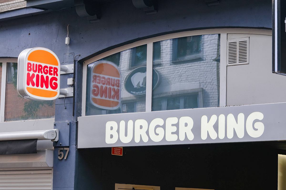 Eine Filiale von Burger King