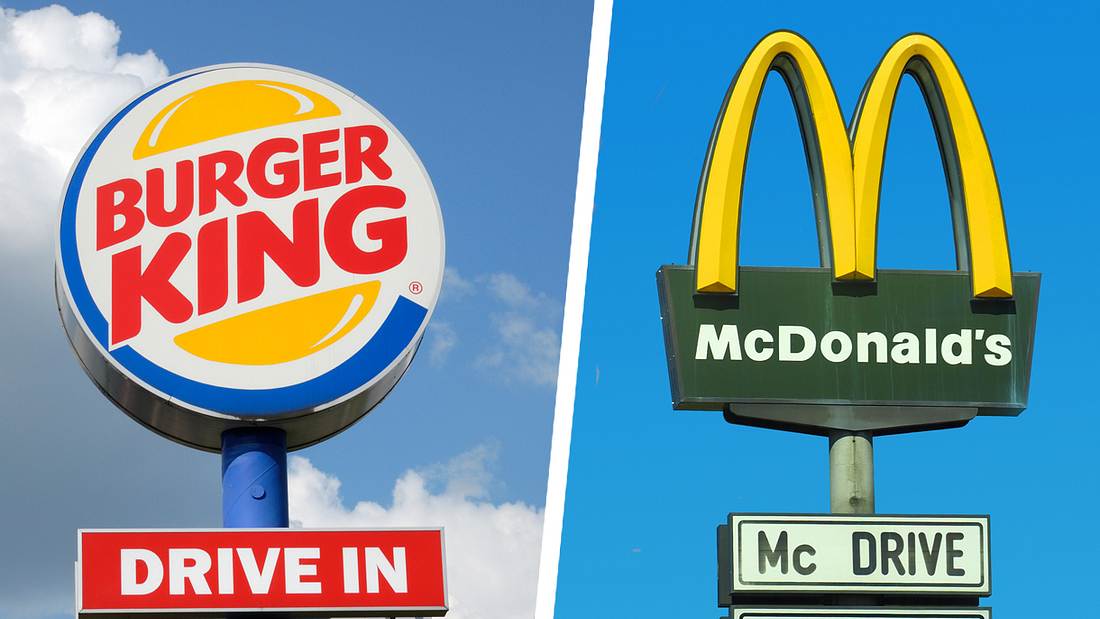 Burger King und McDonald's Burger King und McDonald's