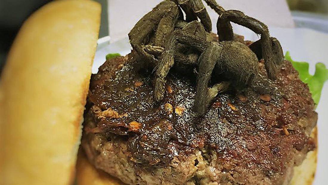 Wer traut sich: Dieses Restaurant bietet Vogelspinnen-Burger