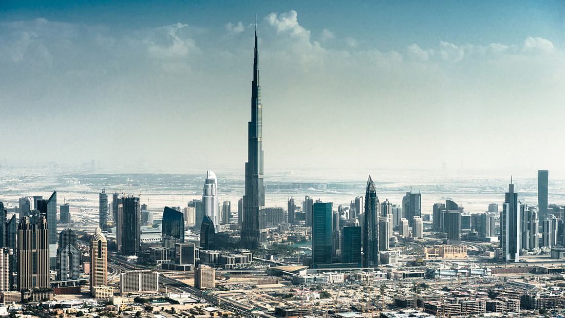 Das Burj Khalifa ist (noch) das höchste Hochhaus der Welt