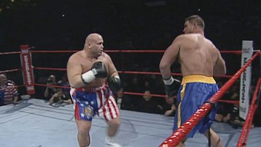 WWE-Wrestler Bart Gunn traf bei WrestleMania XV auf Boxer Butterbean  - Foto: YouTube / ilnu2000