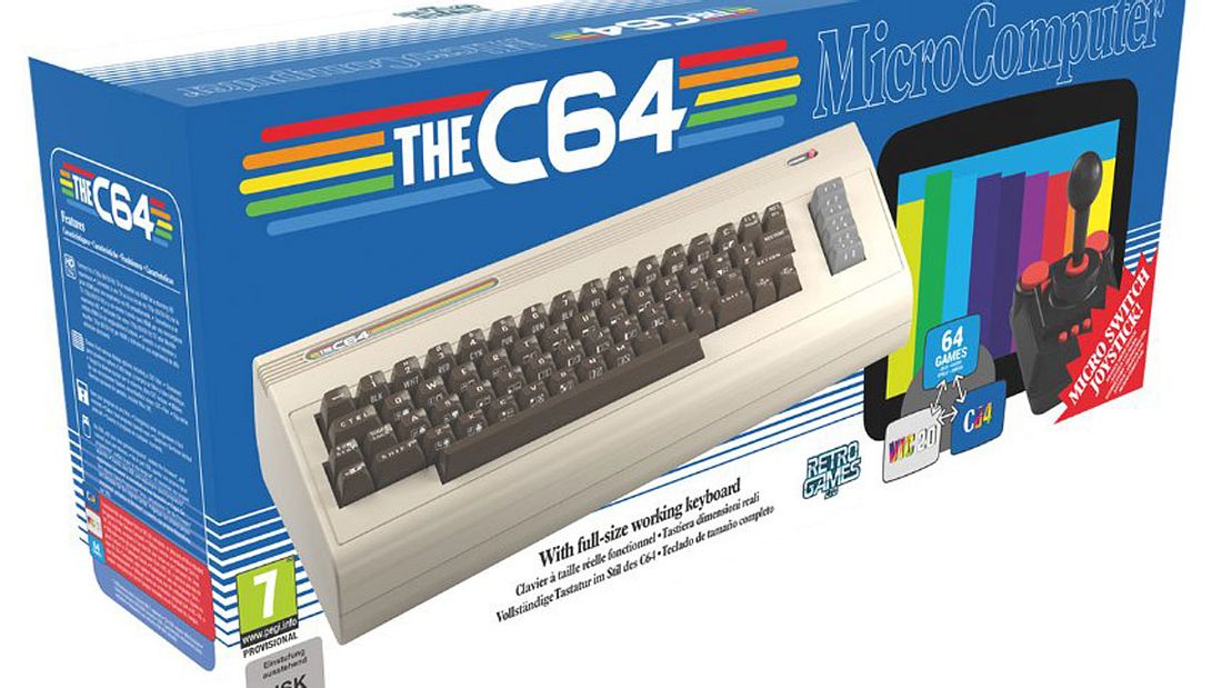 Neuauflage der Spielekonsole C64 Neuauflage der Spielekonsole C64