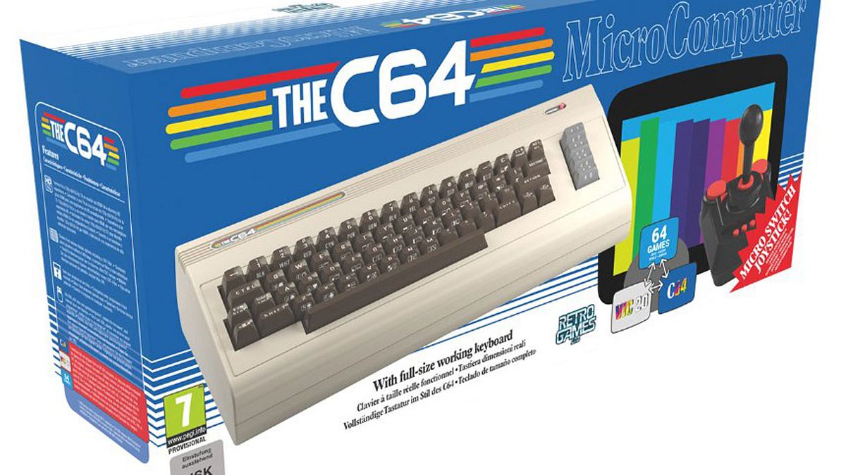 Neuauflage der Spielekonsole C64