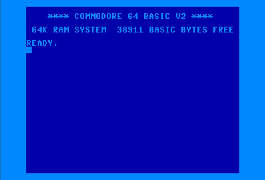 C64-Startscreen