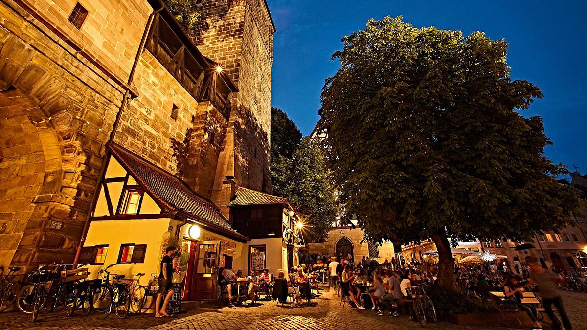 Cafe Wanderer in Nürnberg.