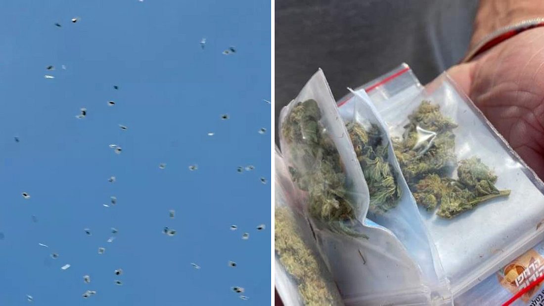 Cannabis fällt vom Himmel Cannabis fällt vom Himmel