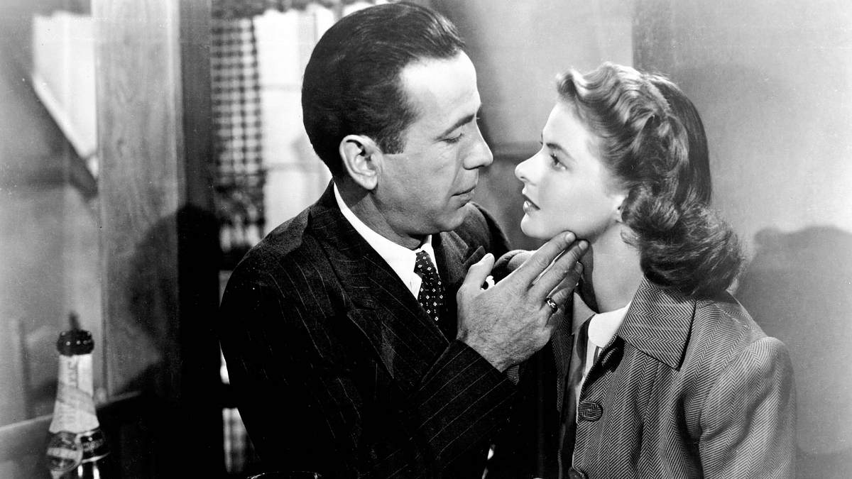 Humphrey Bogart und Ingrid Bergman in Casablanca