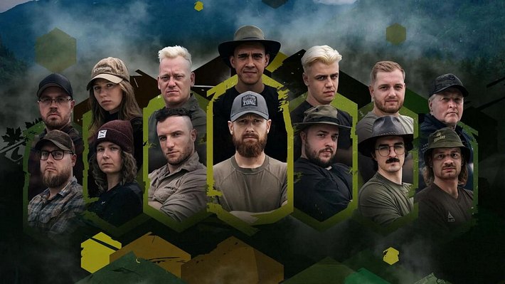 Cast von 7 vs. Wild, Staffel 3  - Foto:  Screenshot Amazon Prime Video / Freevee