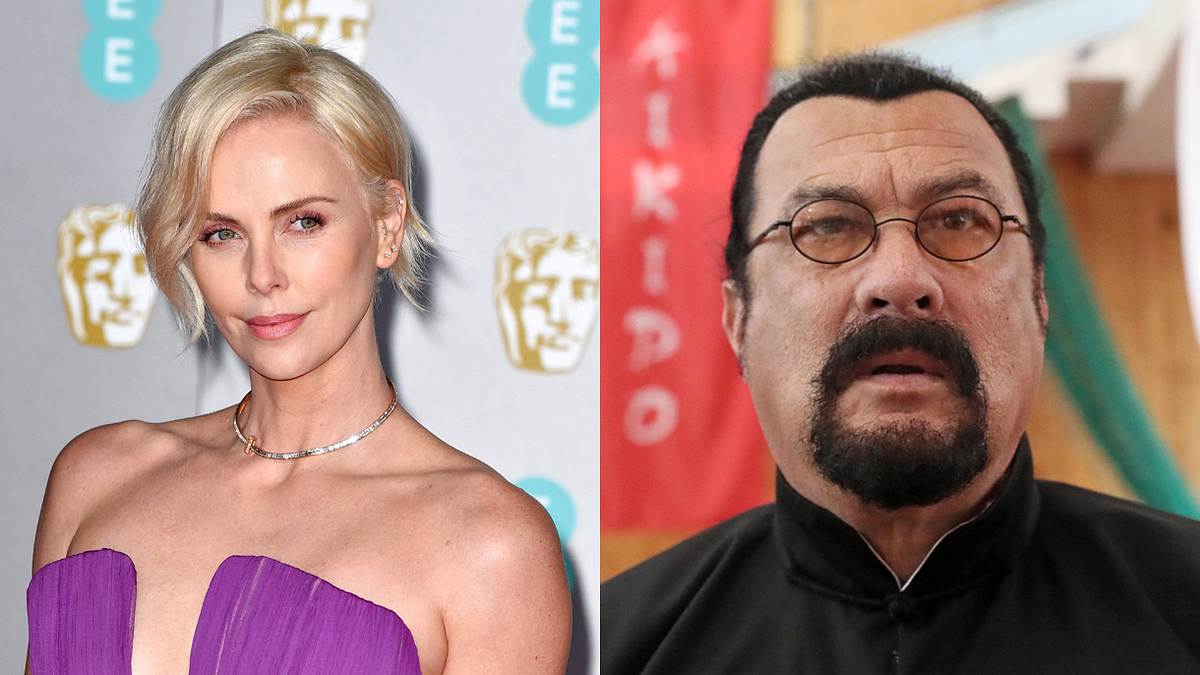 Charlize Theron und Steven Seagal