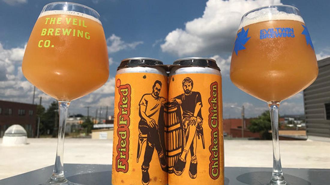Craft Beer aus frittiertem Hähnchen: Fried Fried Chicken Chicken von Veil Brewing Co.