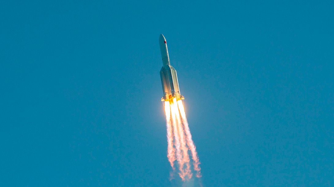 Chinesische Rakete - Foto: Getty Images / STR