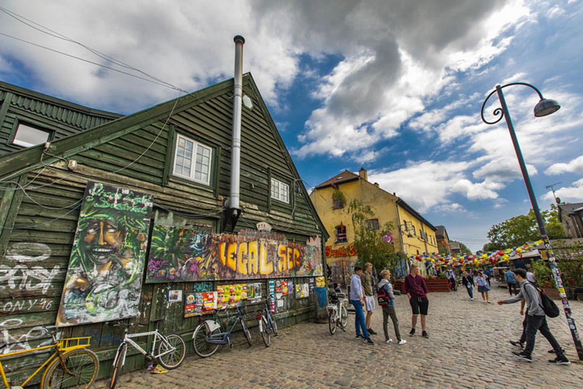 Christiania in Kopenhagen.