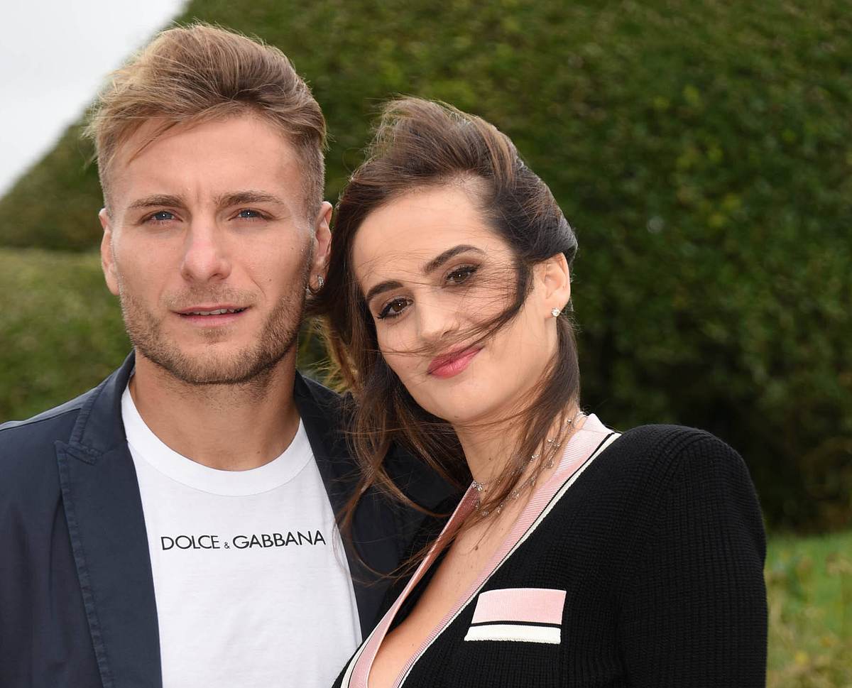 Ciro Immobile und Jessica Melena 