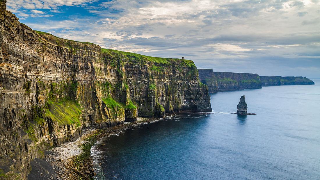 Cliffs of Mother in Irland. Cliffs of Mother in Irland.