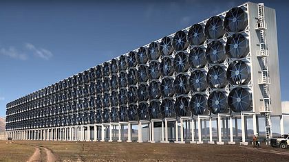 CO2-Filterwand - Foto: Youtube / Carbon Engineering