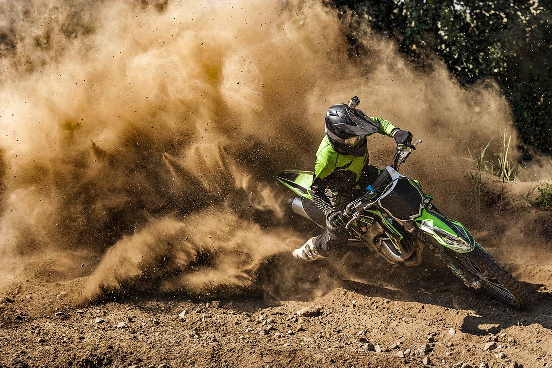 Motocross-Fahrer