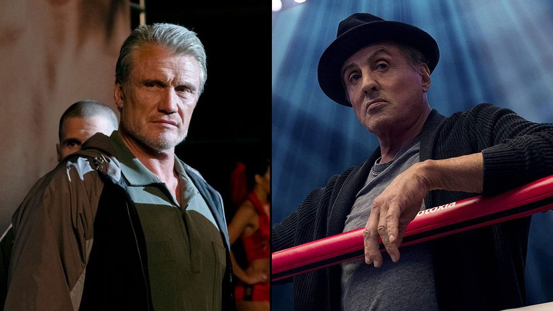 Dolph Lundgren und Sylvester Stallone in Creed 2 Dolph Lundgren und Sylvester Stallone in Creed 2