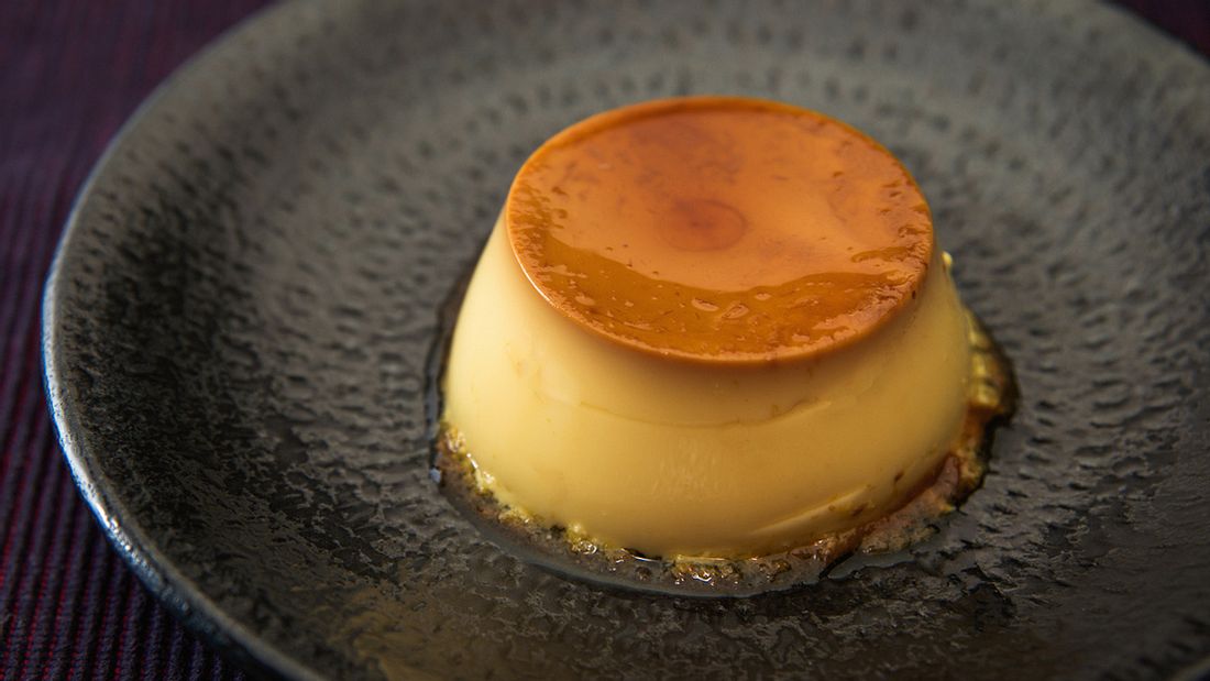 Rezept für Crème Caramel mit feinem Fleur de Sel Rezept für Crème Caramel mit feinem Fleur de Sel